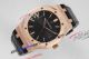 swiss clone Audemars Piguet Royal Oak 15500 rose gold black face watch (4)_th.jpg
